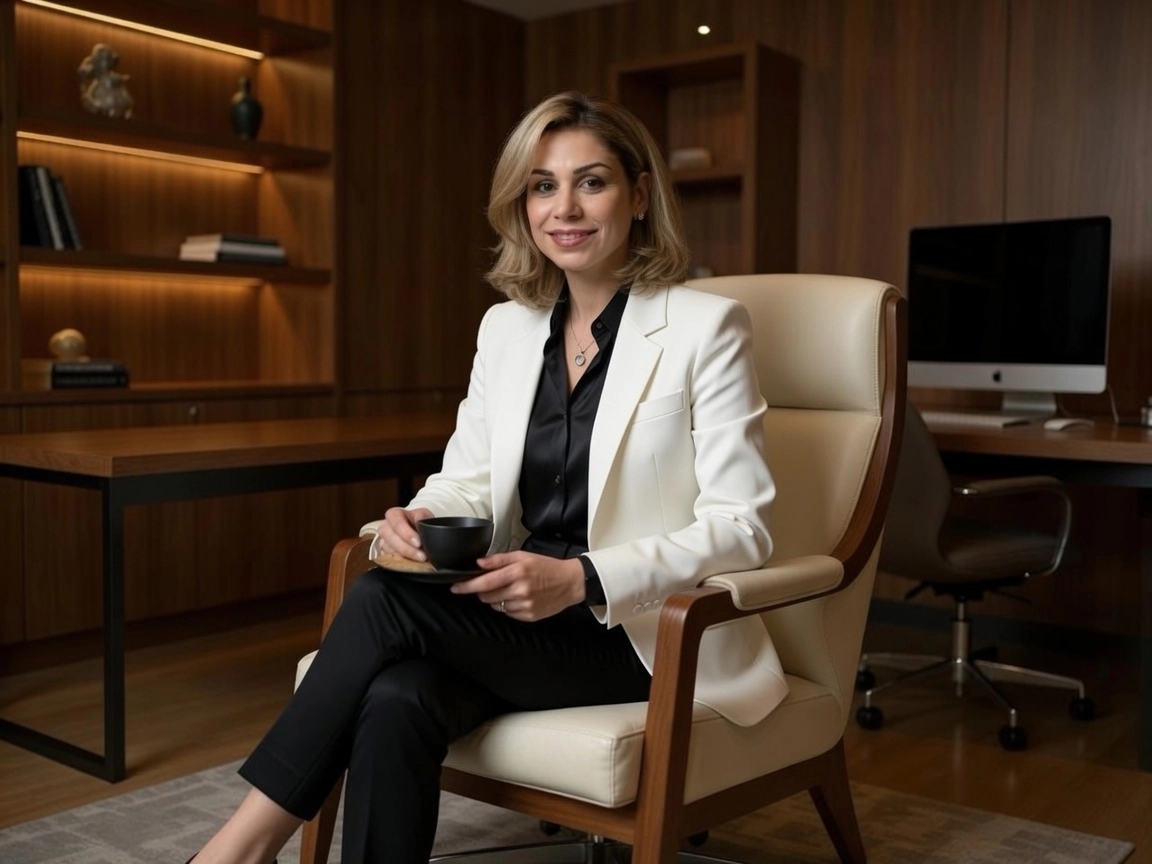 Portrait of Maryam Vanaki, author of The Greater the Good Name, the Greater the Worth